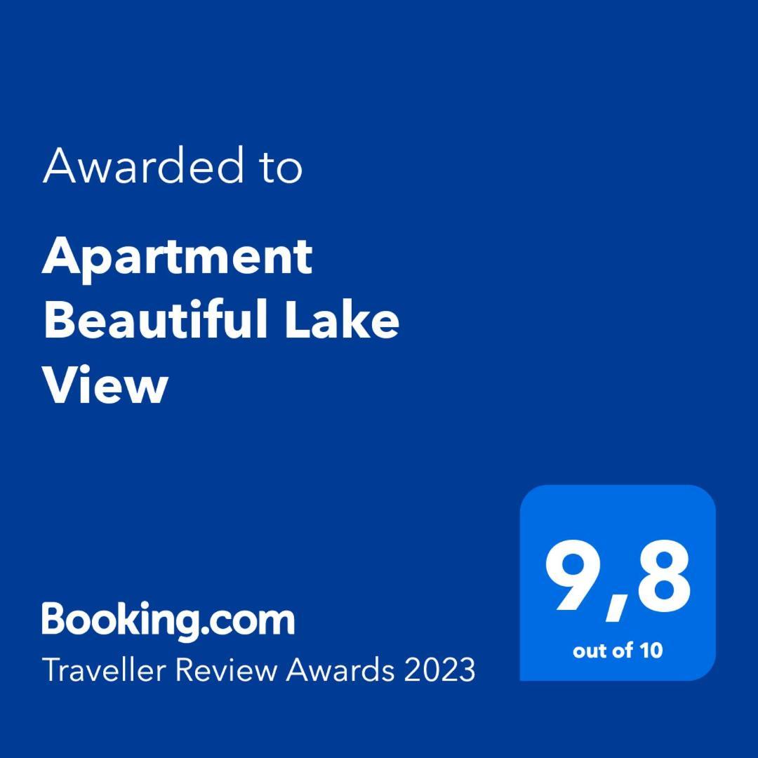 Apartment Beautiful Lake View Bled Eksteriør billede